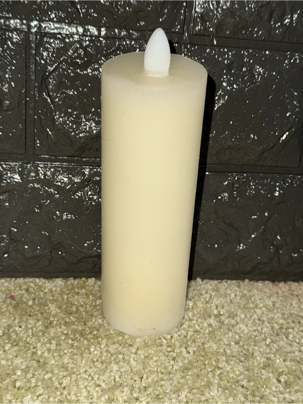LED battery operated 7” tall Candle